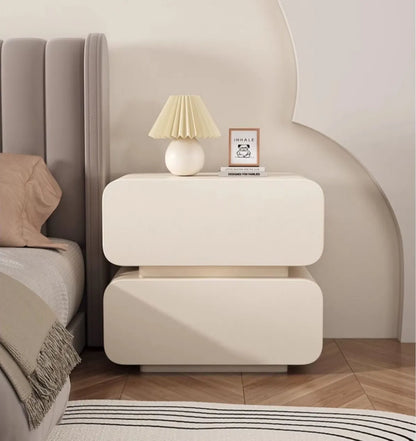 Iconic Bedside Table In PU Polish