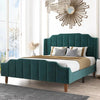 Nextra Luxury Upholstered Bed Without Storage In Suede