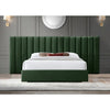 Longline Premium Upholstered Bed In Suede