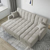 Confy Sofa Cum Bed In Suede