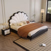 Blossom Luxury Upholstered Bed Without Storage in Leatherette