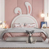 Naughty Bunny Luxury Upholstered Bed in Suede