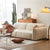 Go Pro Leon Luxury Mid-Century Sofa In Suede