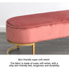 Blush Luxury Lounger in Suede