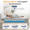 Feather well Mattress In Orthopaedic Foam 6"