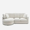 John Wick Premium Modern Sofa Set In Suede