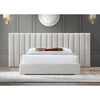 Longline Premium Upholstered Bed In Suede