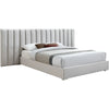 Longline Premium Upholstered Bed In Suede