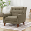 Cosmo Luxury Accent Chair In Cotton