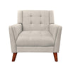 Cosmo Luxury Accent Chair In Cotton