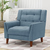 Cosmo Luxury Accent Chair In Cotton