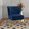 Jackson Luxury Accent Chair In Suede