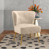 Jackson Luxury Accent Chair In Suede