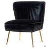 Jackson Luxury Accent Chair In Suede