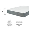 Feather well Mattress In Bonded Foam 6"