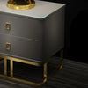 Jackson Premium Bedside Table In PU Polish