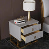 Jackson Premium Bedside Table In PU Polish