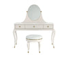 Bravo Solid Wood PU Polished Dressing Table