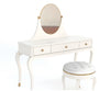 Bravo Solid Wood PU Polished Dressing Table