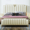 Becca Luxury Upholstered Bed in Suede