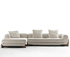 Aahed Premium Sectional Sofa in Brooklyn Fabric