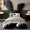 Big Bunny Premium Upholstered Bed in Suede