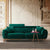 Turkish Arm Luxury Chesterfield Sofa Set in Suede