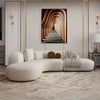 Buccky Luxury Sectional Sofa in Brooklyn Fabric