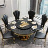 Grande Round Premium Dinning Table Set In Stainless Steel 304