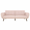 Brittan Luxury Mid-Century Sofa In Suede