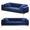 Allure Premium Sofa Set in Suede