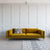 Eva Luxury Mid-Century Sofa In Suede