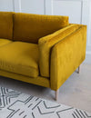 Eva Luxury Mid-Century Sofa In Suede