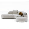 Buccky Luxury Sectional Sofa in Brooklyn Fabric