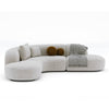 Buccky Luxury Sectional Sofa in Brooklyn Fabric