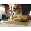 Turkish Arm Luxury Chesterfield Sofa Set in Suede