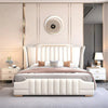 Alexa Luxury Upholstered Bed in Leatherette