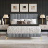 Proline Premium Upholstered Bed Without Storage In Suede