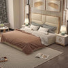 American Luxury Upholstered Bed in Suede