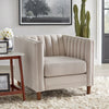 Uniline Pro Luxury Mid-Century Sofa In Suede