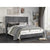 Proline Premium Upholstered Bed Without Storage In Suede