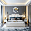 Superb Luxury Upholstered Bed In Leatherette