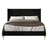 Proline Premium Upholstered Bed Without Storage In Suede