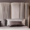 Pluto Luxury Upholstered Bed in Suede