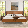 Nero Premium Upholstered Bed Without Storage In Leatherette