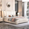 Alexa Luxury Upholstered Bed in Leatherette