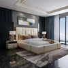 Dolcy Pro Luxury Upholstered Bed in Leatherette