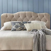 Cameo Luxury Upholstered Bed in Suede