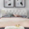 Cameo Luxury Upholstered Bed in Suede