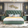 Monaco Luxury Upholstered Bed in Leatherette